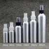 30ml 50ml 100ml 120ml 150ml 250ml Aluminiumsprayflaska Tom Makeup Water Metal Sprayer Kosmetisk toner Förpackningsbehållare