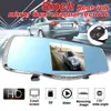 Freeshipping 1080P HD 5 Zoll Auto DVR Video-Nachtsicht-Rückspiegel 170 Grad breites Objektiv Dash Cam Kamera fahren Recorder G-Sensor