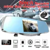 Freeshipping 1080p HD 5 tums bil DVR Video Night Vision backview spegel 170 graders bred lins Dash Cam Camera Driving Recorder G-sensor