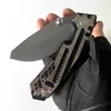 LIMITED Dostosowywanie Wersja SCK Noże SCK Składane Wysokiej Jakości Sprzęt Outdoor Tactical Camping Nóż Narzędzia myśliwskie Silne CPM-S35VN Blade TC4 Titanium Ramka