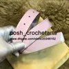 Ceintures rose pastel Ceinture tie-dye pour ceinture Escale Tie Dye Fashion livrée avec boîte 3823732