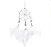 Dreamcatcher Piuma Decorazione da appendere a parete Campanelli eolici fatti a mano Dream Catcher Borse per auto Regali pendenti Decorazioni per la casa Accessori artigianali C6959