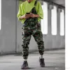 Mens Cargo Pants Casual Street Wear Style Camouflage Strap Long Pants Overalls Male Casual Pants Asian S-3XL