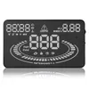 E300 HUD 5.5inch 2D Display Screen Car HUD OBD-II EUOBD Show Speed Water Tank Voltage for Car Use - Black