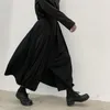 Manlig retro mode punk gotisk brett ben kjol byxa byxor män japan hajuku streetstyle lös casual kimono pant1