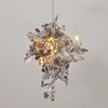 حديثة Artecnica Garland Light Tord Boontje تصميم زهرة العشب جارلاند الثريا DIY أسود أبيض الذهب