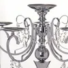 Hoge metalen 5-armige kandelaar kroonluchter votief gouden kaarshouder bruiloft tafel middelpunt decoraties benodigdheden4351849
