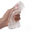 Anal Male Masturbator Cup Silicone Soft Tight Pussy Erotic Vagina Adult Toys Sex Toys For Men Masturbats Machine Sex Products Y4126585