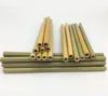 20 cm Paille de bambou écologiste paille de consommation réutilisable pour les outils de consommation de barre de mariage bois