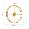 Large Brief European Style Silent Wall Clock Modern Design For Home Office Decorative Hanging Wall Watch Clocks Hot Gift