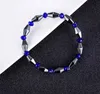 New Popular estilo handmade étnica colorida Homens Mulheres Hematita pedra pulseira de contas pulseiras moda jóias