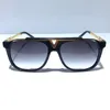 0937 classic Popular MASCOT sunglasses Retro Vintage shiny gold Summer unisex Style UV400 Eyewear come With box 0936 sunglasses