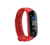 M3 Smart Watch Bracelet Band Fitness Tracker Messages Reminder Color Screen Waterproof Sport Wristband For men women