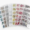 Mix Sized Crystal Glass Nail Art Rhinestones SS3SS10 Mixed Colorful Charms Nails Stones7045640