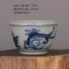 Antique Ceramic tea cup high quality 100ml porcelain Handmade painted teacup Small tea bowl