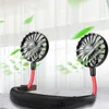 Hands-free Neck Band Hands-Free Hanging USB Rechargeable Dual Fan Mini Air Cooler Summer Portable 2000mA Sarmocare