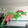 wholesale Dragon gonflable de ballon de longueur de 4 m de haute qualité pour la décoration de boîtes de nuit géant peut être personnalisé dragon gonflable de lumière LED de 7 couleurs
