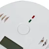 Alarme LCD CO carbono Tester Detector Poisoning Monitor de Alarme Aviso Monóxido Cocina