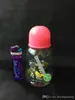 Hookah bottle Wholesale Glass bongs Oil Burner Glass Water Pipes Oil Rigs Smoking Free