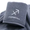 Serviette en coton directe d'usine 3575 cm d'épaisseur adulte absorbant serviettes de lavage de ménage logo personnalisé