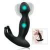 Anal Clitoris Vibrador Dildo Double estimular a massagem Sexo Love Butt Plug Toy A987