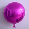 18 tums rund aluminiumfiol ballong monokrom jul dekoration helium ballong bröllop ballonger