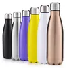 350ml Cola Shaped water bottle Vacuum Insulated outdoor Travel cup Double Walled Stainless Steel coke shape drinking glass portable flask