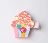 2019 New Baby Girls paljett Barrette Cute Pineapple Watermelon Popsicle Cake Party Hair Accessory Children Fruits Hairpin Y28489101041