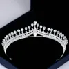 Sparkly Bling Bling Bruiloft Bruids Tiara Rhinestone Head Pieces Crystal Bridal Hoofdbanden Haaraccessoires Avond Bruid Jurken