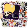 50pcSset Cartoon Halloween Pumpkin Thème étanche étanche pour le bricolage de guitare Scrapbook Skateboard Snowboard ordinateur portable 6741341