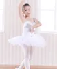 Nya Barnflickor Ballerina Klänning Stage Slitage Vit Swan Lake Ballet Kostymer Barn Strap Dance Wear Costume Danse Classique Enfant