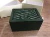 Trasporto di goccia Guarda Green Box originale con carte e scatola Papers Certificati Borse per 116610 116660 116710 Orologi