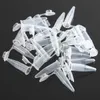 100PCS/pack Excellent 1.5ml Lab Clear Micro Plastic Centrifuge Test Tubes Vial Snap Cap Container Laboratory Supplies