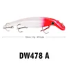 Nuovo Bass Fishing Lures Jerkbait 15 centimetri 33g 6Colors ABS plastica Big CIPRINIDI hard esche da pesca affrontare