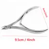 Cupile Ciseau Emballe d'aisselle Nipper Nipper Coutette en acier inoxydable Cutter Cutter Cuticule Scissor Plier Manucure Tool entier 6423861