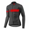 Primavera / outono GIGANTE Pro equipe bicicleta masculina ciclismo mangas compridas jersey camisas de corrida de estrada equitação tops de bicicleta respirável esportes ao ar livre maillot S21042995