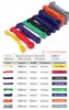 208cm Röd Gym Gummi Resistensband Yoga Elastic Loop Crossfit Pilates Fitness Expander Pull Rope Strength Unisex Exercise Equipmen