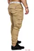 Pantalones Harem para hombre, pantalones holgados de algodón con cintura elástica, pantalones largos, pantalones de correr, pantalones de chándal, pantalones pitillo M-4XL152E