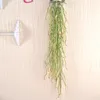 4 قطعة / الوحدة 1.2 متر الاصطناعي النباتات الخضراء الروطان 3 الشوك البلاستيك هلال العشب كرمة شنقا جدار الزفاف خلفية الديكور نباتات المنزل وهمية