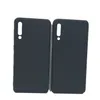 Svart Matte Soft TPU Case Cover för Samsung Galaxy A10S A20S A30S A40S A50S M30S A20E A2 Core A10 A20 A30 A40 A50 A60 A70 A80 A90 100PCS / LO