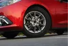 New Mazda 3 Axela 2014 2015 2016 2017 외부 데칼 16QUOT 자동차 S4690260 용 Sunfada Black Wheel Hub 탄소 섬유 자동차 스티커