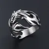 Bague Dragon en acier inoxydable 316l pour hommes, Vintage, haute qualité, Style chinois, bijoux à la mode, cadeau de fête classique, 1268181812