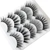 3D false eyelashes 5 pairs/lot natural soft three-dimensional multi-layer thick makeup eye lashs 7 models for choice