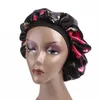 New wide-breasted satin caps Hair protection cap sleeping hair bonnets 10 pieces One Set