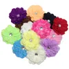 Fille 4 "pivoine fleur pince à cheveux bébé belles fleurs barrettes pour bandeaux chapeaux accessoires de cheveux 10 pièces