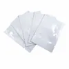 2000 pezzi mini formato 5x7 cm colorato open top foglio di alluminio puro sacchetto di imballaggio termosaldato mylar snack caramelle sacchetti di stoccaggio sottovuoto sacchetto di vendita al dettaglio