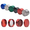 DOG Metal Tobacco Herb Grinder With Pollen Catcher Tray 63MM 4 Piece Razor-Sharp Teeth Zinc Alloy Smoking Herb