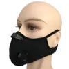 Masque de cyclisme 5 couleurs PM2.5 Filtre Masque anti-poussière Charbon actif avec filtre Anti-Pollution Masque facial de vélo OOA7790