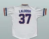 Men's Bull Durham Nuke' LaLoosh 37 Crash Davis 8 Kevin Costner 16 Tourists Double Stiched Baseball Jersey Grey White Size S-4XL Mix Order