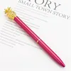 NEW Creative Sculpture Pineapple Ballpoint Pens School Office Supplies Business Pen Stationery Student Gift 10 Color